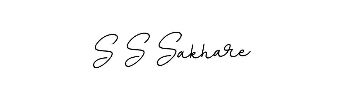 Use a signature maker to create a handwritten signature online. With this signature software, you can design (BallpointsItalic-DORy9) your own signature for name S S Sakhare. S S Sakhare signature style 11 images and pictures png