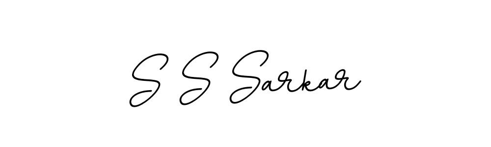 You should practise on your own different ways (BallpointsItalic-DORy9) to write your name (S S Sarkar) in signature. don't let someone else do it for you. S S Sarkar signature style 11 images and pictures png