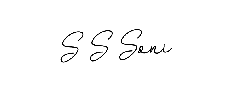 How to make S S Soni signature? BallpointsItalic-DORy9 is a professional autograph style. Create handwritten signature for S S Soni name. S S Soni signature style 11 images and pictures png