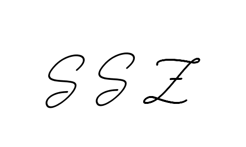 Create a beautiful signature design for name S S Z. With this signature (BallpointsItalic-DORy9) fonts, you can make a handwritten signature for free. S S Z signature style 11 images and pictures png