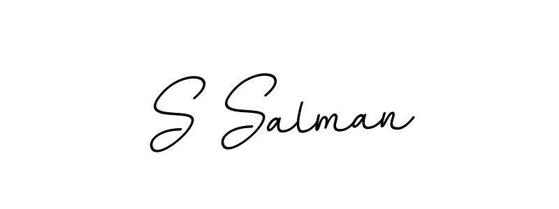 It looks lik you need a new signature style for name S Salman. Design unique handwritten (BallpointsItalic-DORy9) signature with our free signature maker in just a few clicks. S Salman signature style 11 images and pictures png