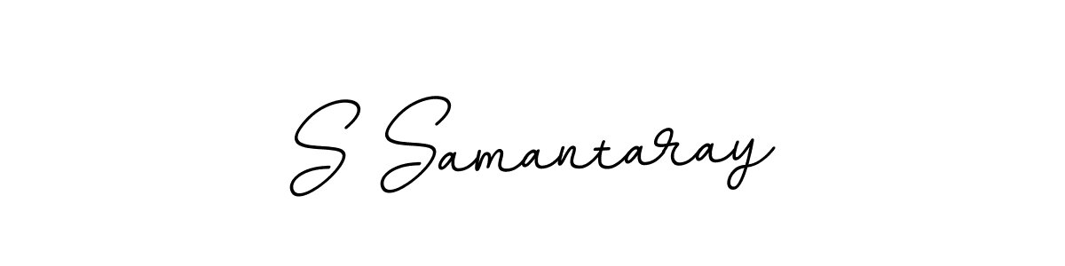 Create a beautiful signature design for name S Samantaray. With this signature (BallpointsItalic-DORy9) fonts, you can make a handwritten signature for free. S Samantaray signature style 11 images and pictures png