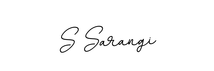 You should practise on your own different ways (BallpointsItalic-DORy9) to write your name (S Sarangi) in signature. don't let someone else do it for you. S Sarangi signature style 11 images and pictures png
