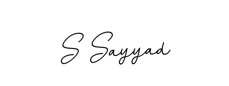 BallpointsItalic-DORy9 is a professional signature style that is perfect for those who want to add a touch of class to their signature. It is also a great choice for those who want to make their signature more unique. Get S Sayyad name to fancy signature for free. S Sayyad signature style 11 images and pictures png