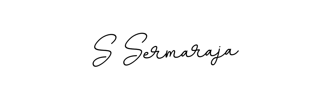 Make a beautiful signature design for name S Sermaraja. With this signature (BallpointsItalic-DORy9) style, you can create a handwritten signature for free. S Sermaraja signature style 11 images and pictures png
