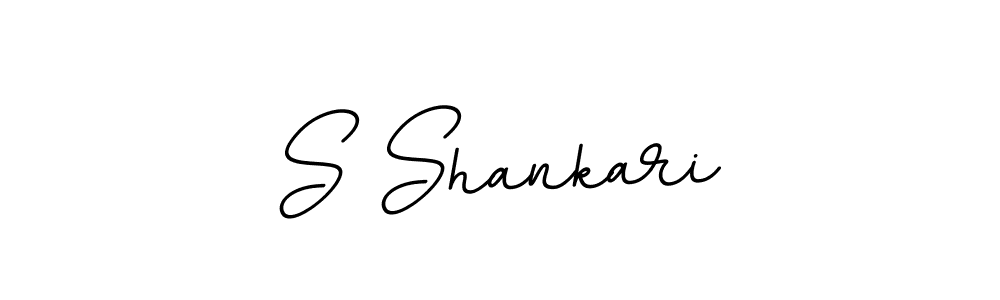 You should practise on your own different ways (BallpointsItalic-DORy9) to write your name (S Shankari) in signature. don't let someone else do it for you. S Shankari signature style 11 images and pictures png