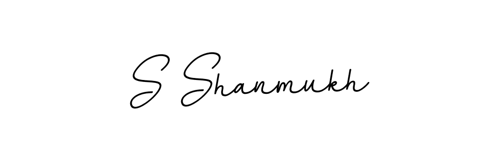 This is the best signature style for the S Shanmukh name. Also you like these signature font (BallpointsItalic-DORy9). Mix name signature. S Shanmukh signature style 11 images and pictures png