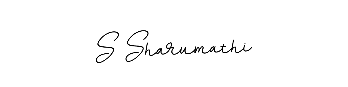 S Sharumathi stylish signature style. Best Handwritten Sign (BallpointsItalic-DORy9) for my name. Handwritten Signature Collection Ideas for my name S Sharumathi. S Sharumathi signature style 11 images and pictures png