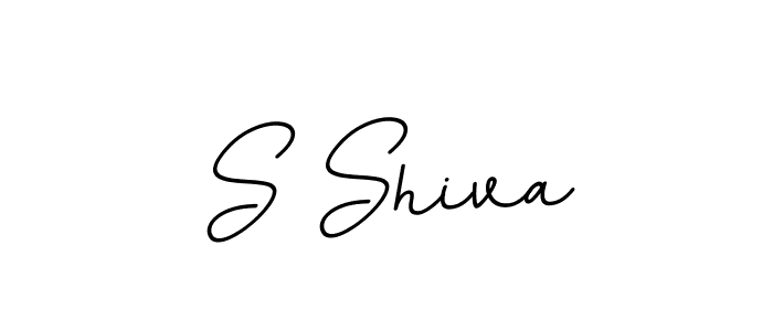 Use a signature maker to create a handwritten signature online. With this signature software, you can design (BallpointsItalic-DORy9) your own signature for name S Shiva. S Shiva signature style 11 images and pictures png