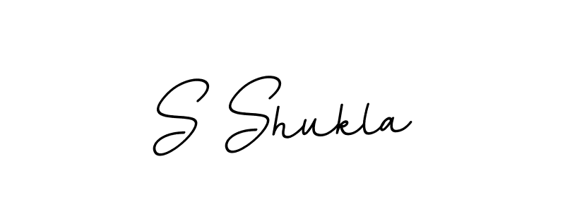 Create a beautiful signature design for name S Shukla. With this signature (BallpointsItalic-DORy9) fonts, you can make a handwritten signature for free. S Shukla signature style 11 images and pictures png