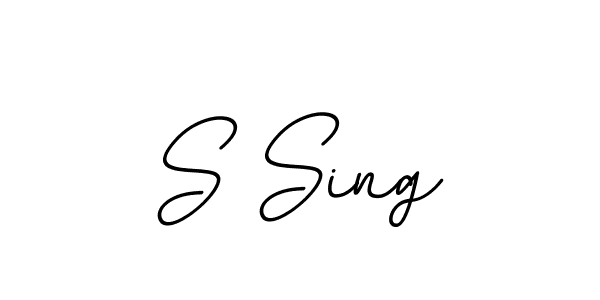 It looks lik you need a new signature style for name S Sing. Design unique handwritten (BallpointsItalic-DORy9) signature with our free signature maker in just a few clicks. S Sing signature style 11 images and pictures png