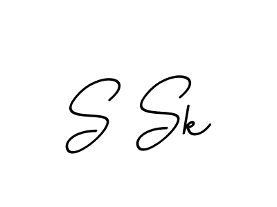 How to make S Sk name signature. Use BallpointsItalic-DORy9 style for creating short signs online. This is the latest handwritten sign. S Sk signature style 11 images and pictures png