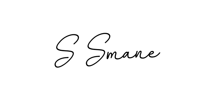 Make a beautiful signature design for name S Smane. With this signature (BallpointsItalic-DORy9) style, you can create a handwritten signature for free. S Smane signature style 11 images and pictures png