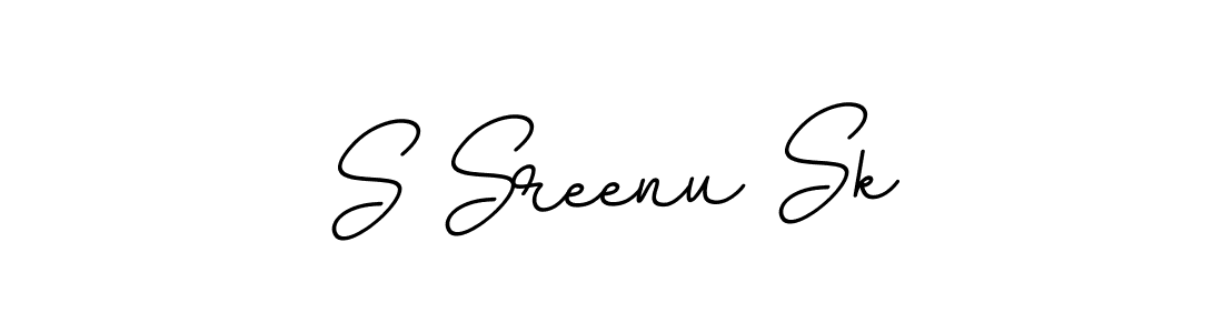 How to make S Sreenu Sk signature? BallpointsItalic-DORy9 is a professional autograph style. Create handwritten signature for S Sreenu Sk name. S Sreenu Sk signature style 11 images and pictures png