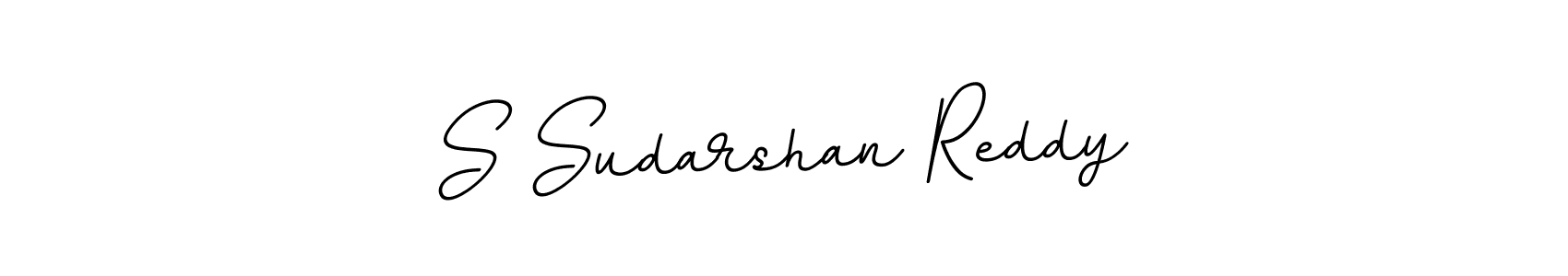 The best way (BallpointsItalic-DORy9) to make a short signature is to pick only two or three words in your name. The name S Sudarshan Reddy include a total of six letters. For converting this name. S Sudarshan Reddy signature style 11 images and pictures png