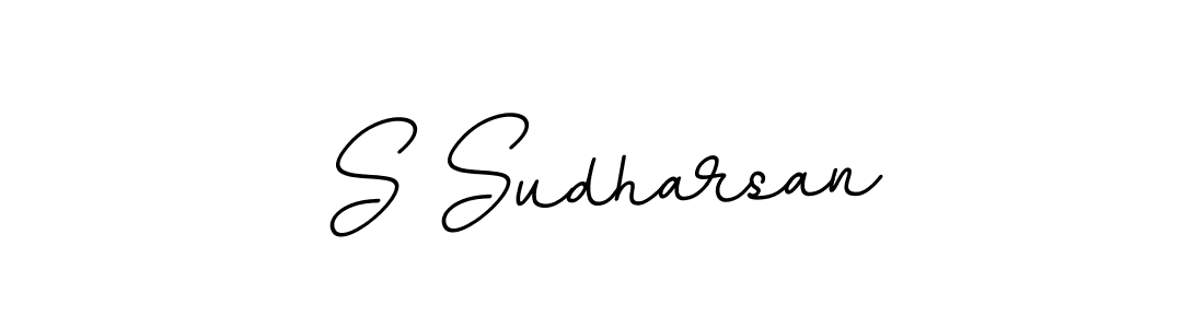 S Sudharsan stylish signature style. Best Handwritten Sign (BallpointsItalic-DORy9) for my name. Handwritten Signature Collection Ideas for my name S Sudharsan. S Sudharsan signature style 11 images and pictures png