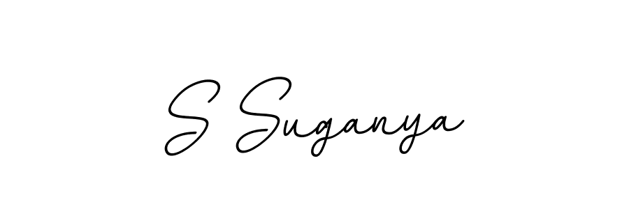 if you are searching for the best signature style for your name S Suganya. so please give up your signature search. here we have designed multiple signature styles  using BallpointsItalic-DORy9. S Suganya signature style 11 images and pictures png