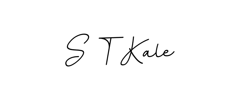 Use a signature maker to create a handwritten signature online. With this signature software, you can design (BallpointsItalic-DORy9) your own signature for name S T Kale. S T Kale signature style 11 images and pictures png