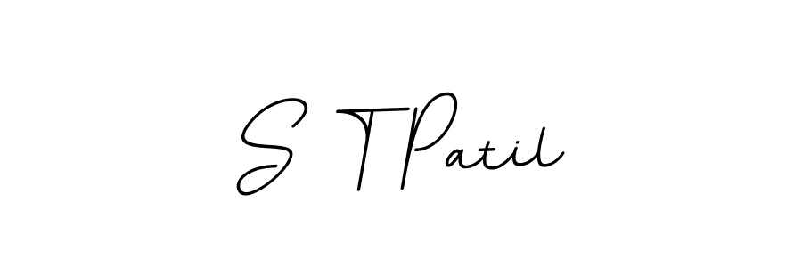 Also You can easily find your signature by using the search form. We will create S T Patil name handwritten signature images for you free of cost using BallpointsItalic-DORy9 sign style. S T Patil signature style 11 images and pictures png