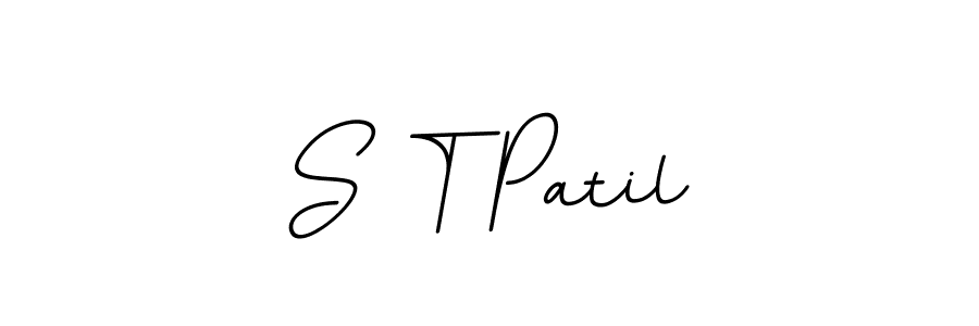 How to Draw S T Patil signature style? BallpointsItalic-DORy9 is a latest design signature styles for name S T Patil. S T Patil signature style 11 images and pictures png