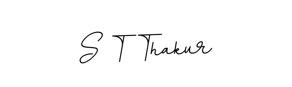 It looks lik you need a new signature style for name S T Thakur. Design unique handwritten (BallpointsItalic-DORy9) signature with our free signature maker in just a few clicks. S T Thakur signature style 11 images and pictures png