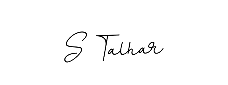 You should practise on your own different ways (BallpointsItalic-DORy9) to write your name (S Talhar) in signature. don't let someone else do it for you. S Talhar signature style 11 images and pictures png