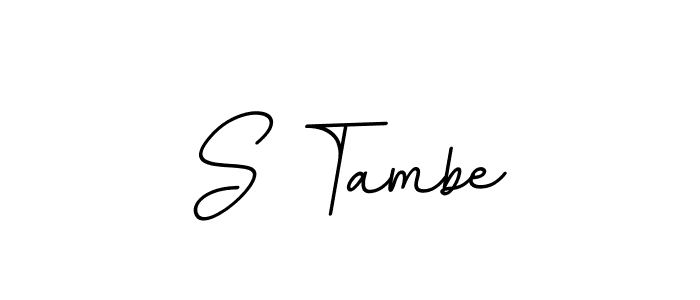 if you are searching for the best signature style for your name S Tambe. so please give up your signature search. here we have designed multiple signature styles  using BallpointsItalic-DORy9. S Tambe signature style 11 images and pictures png