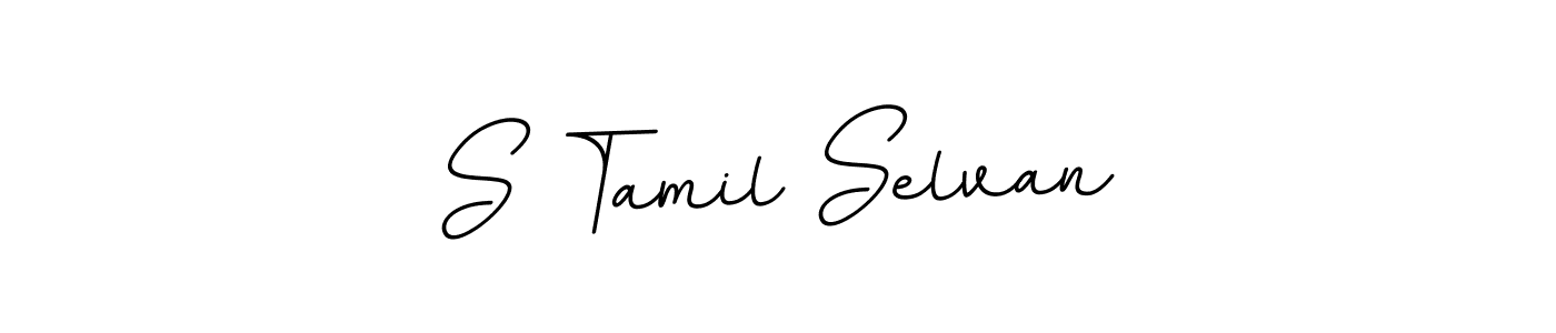 It looks lik you need a new signature style for name S Tamil Selvan. Design unique handwritten (BallpointsItalic-DORy9) signature with our free signature maker in just a few clicks. S Tamil Selvan signature style 11 images and pictures png