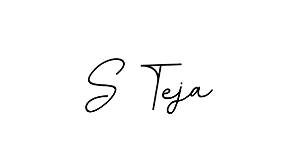 Similarly BallpointsItalic-DORy9 is the best handwritten signature design. Signature creator online .You can use it as an online autograph creator for name S Teja. S Teja signature style 11 images and pictures png
