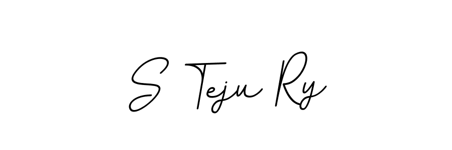 It looks lik you need a new signature style for name S Teju Ry. Design unique handwritten (BallpointsItalic-DORy9) signature with our free signature maker in just a few clicks. S Teju Ry signature style 11 images and pictures png