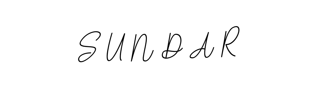 Create a beautiful signature design for name S U N D A R. With this signature (BallpointsItalic-DORy9) fonts, you can make a handwritten signature for free. S U N D A R signature style 11 images and pictures png