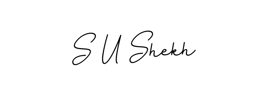 Make a beautiful signature design for name S U Shekh. Use this online signature maker to create a handwritten signature for free. S U Shekh signature style 11 images and pictures png