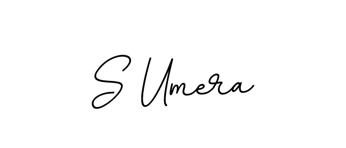 Create a beautiful signature design for name S Umera. With this signature (BallpointsItalic-DORy9) fonts, you can make a handwritten signature for free. S Umera signature style 11 images and pictures png
