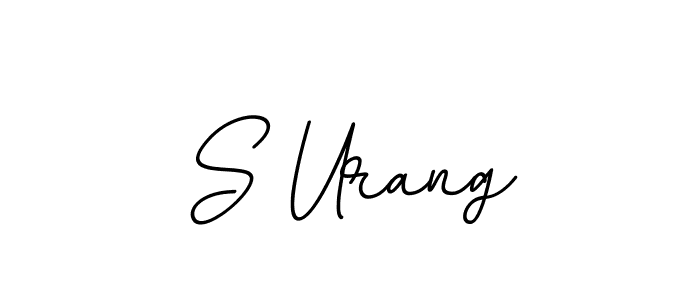 S Urang stylish signature style. Best Handwritten Sign (BallpointsItalic-DORy9) for my name. Handwritten Signature Collection Ideas for my name S Urang. S Urang signature style 11 images and pictures png