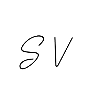 Similarly BallpointsItalic-DORy9 is the best handwritten signature design. Signature creator online .You can use it as an online autograph creator for name S V. S V signature style 11 images and pictures png