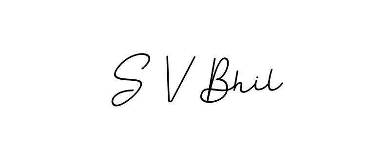 This is the best signature style for the S V Bhil name. Also you like these signature font (BallpointsItalic-DORy9). Mix name signature. S V Bhil signature style 11 images and pictures png