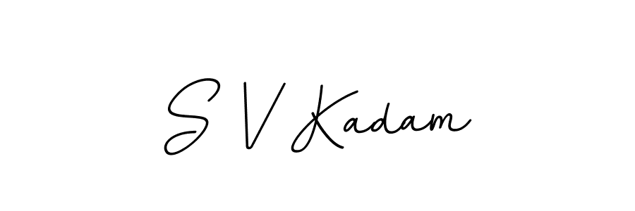 Once you've used our free online signature maker to create your best signature BallpointsItalic-DORy9 style, it's time to enjoy all of the benefits that S V Kadam name signing documents. S V Kadam signature style 11 images and pictures png