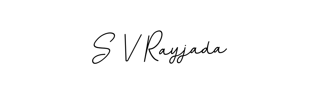 BallpointsItalic-DORy9 is a professional signature style that is perfect for those who want to add a touch of class to their signature. It is also a great choice for those who want to make their signature more unique. Get S V Rayjada name to fancy signature for free. S V Rayjada signature style 11 images and pictures png