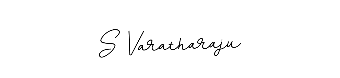 Create a beautiful signature design for name S Varatharaju. With this signature (BallpointsItalic-DORy9) fonts, you can make a handwritten signature for free. S Varatharaju signature style 11 images and pictures png