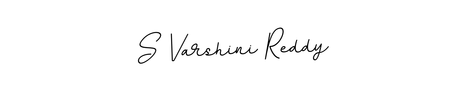 Also You can easily find your signature by using the search form. We will create S Varshini Reddy name handwritten signature images for you free of cost using BallpointsItalic-DORy9 sign style. S Varshini Reddy signature style 11 images and pictures png