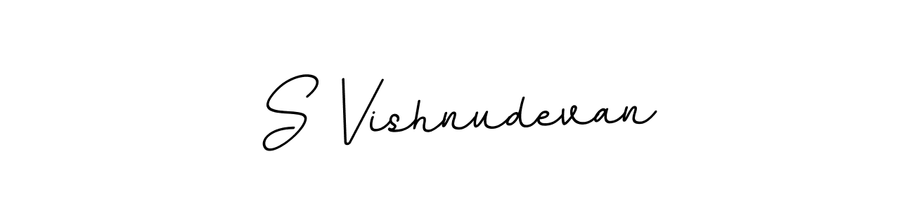 How to make S Vishnudevan signature? BallpointsItalic-DORy9 is a professional autograph style. Create handwritten signature for S Vishnudevan name. S Vishnudevan signature style 11 images and pictures png