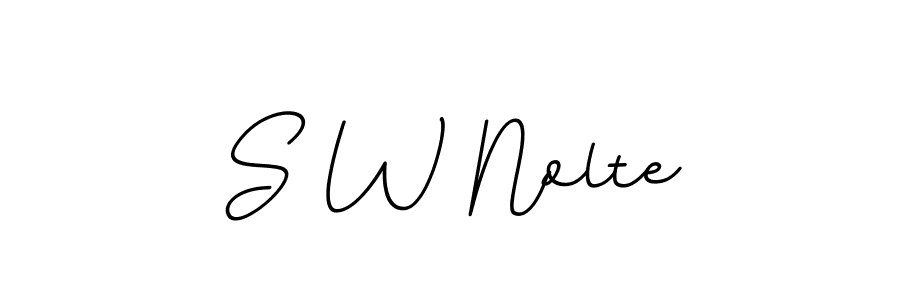 Also we have S W Nolte name is the best signature style. Create professional handwritten signature collection using BallpointsItalic-DORy9 autograph style. S W Nolte signature style 11 images and pictures png