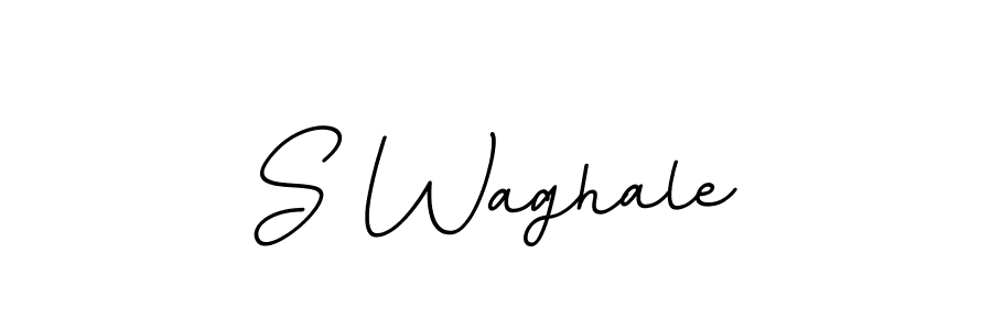 The best way (BallpointsItalic-DORy9) to make a short signature is to pick only two or three words in your name. The name S Waghale include a total of six letters. For converting this name. S Waghale signature style 11 images and pictures png