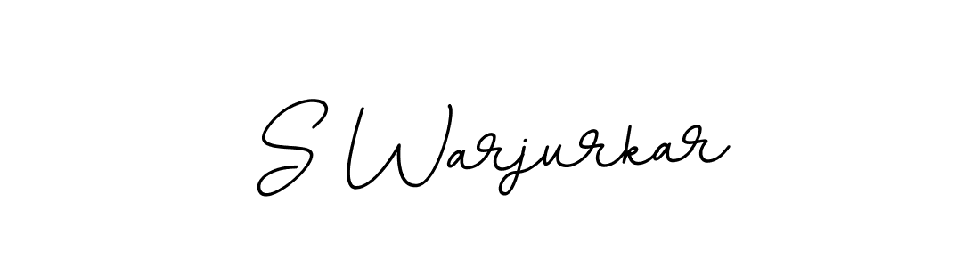 You should practise on your own different ways (BallpointsItalic-DORy9) to write your name (S Warjurkar) in signature. don't let someone else do it for you. S Warjurkar signature style 11 images and pictures png