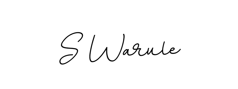 S Warule stylish signature style. Best Handwritten Sign (BallpointsItalic-DORy9) for my name. Handwritten Signature Collection Ideas for my name S Warule. S Warule signature style 11 images and pictures png