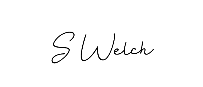 Also we have S Welch name is the best signature style. Create professional handwritten signature collection using BallpointsItalic-DORy9 autograph style. S Welch signature style 11 images and pictures png