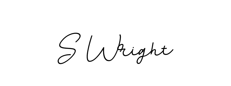 The best way (BallpointsItalic-DORy9) to make a short signature is to pick only two or three words in your name. The name S Wright include a total of six letters. For converting this name. S Wright signature style 11 images and pictures png