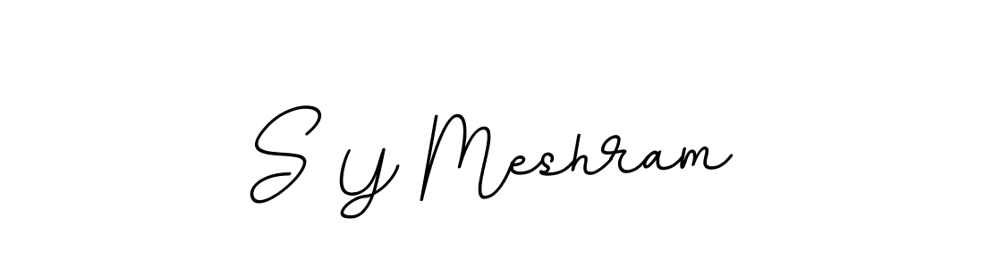 Also You can easily find your signature by using the search form. We will create S Y Meshram name handwritten signature images for you free of cost using BallpointsItalic-DORy9 sign style. S Y Meshram signature style 11 images and pictures png