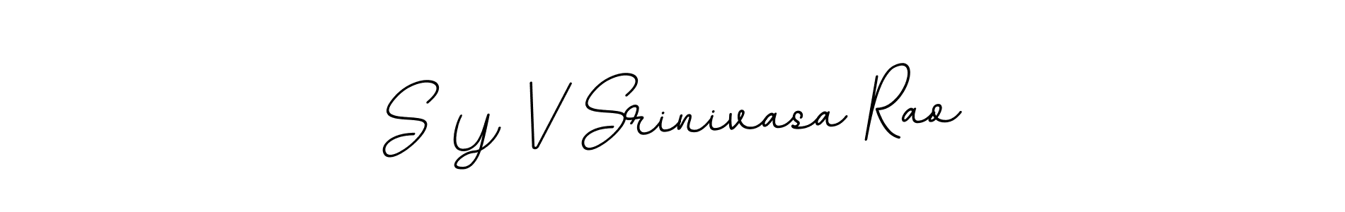 It looks lik you need a new signature style for name S Y V Srinivasa Rao. Design unique handwritten (BallpointsItalic-DORy9) signature with our free signature maker in just a few clicks. S Y V Srinivasa Rao signature style 11 images and pictures png