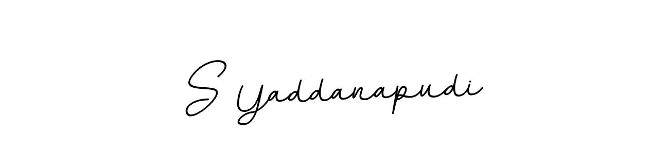 if you are searching for the best signature style for your name S Yaddanapudi. so please give up your signature search. here we have designed multiple signature styles  using BallpointsItalic-DORy9. S Yaddanapudi signature style 11 images and pictures png